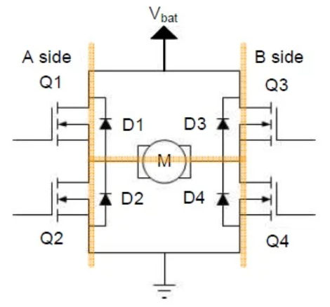 H桥电路拓扑图