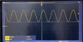 有源晶振原始输出波形