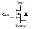 图6-1 N-MOSFET符号